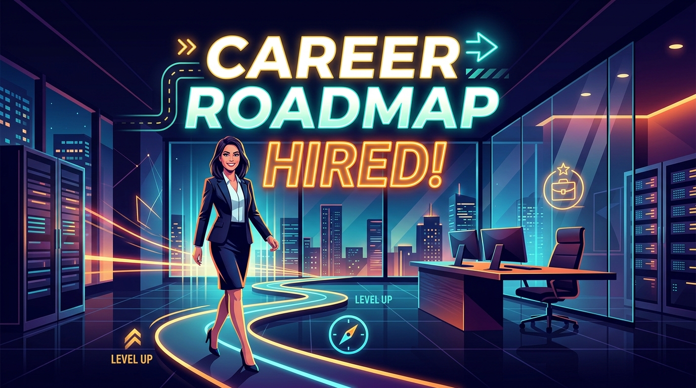 Career roadmap graphic cover