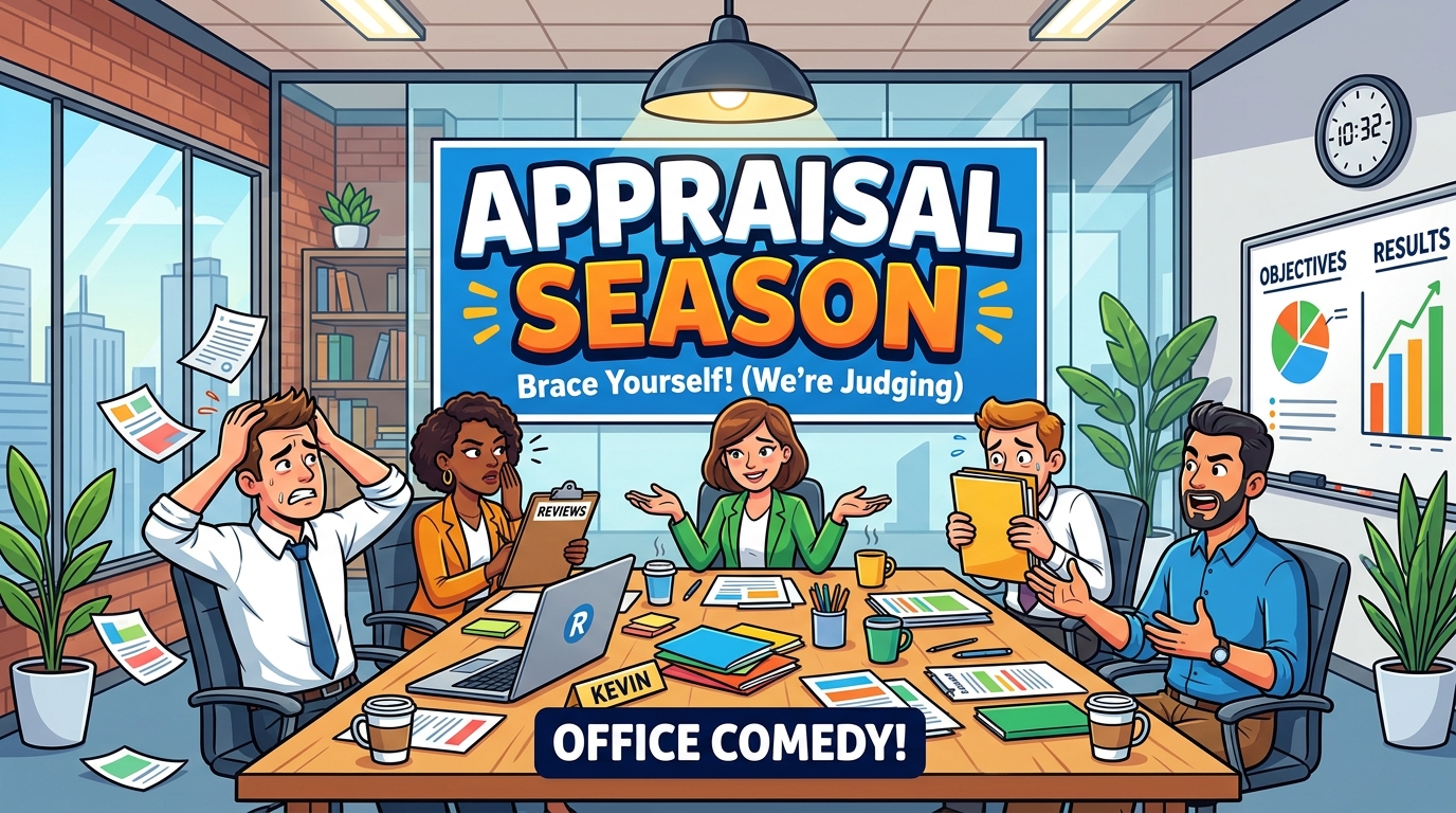 Appraisal season meeting room cover